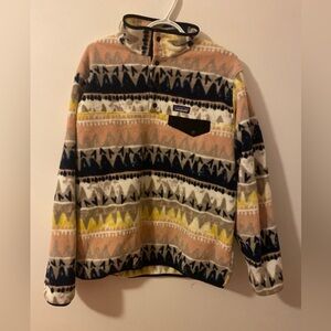 Patagonia Snap-T Synchilla fleece pullover in Bandicoot Marrow Grey